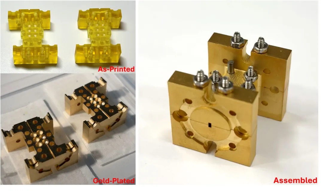 BMFのPµSL技術で試作した180GHz帯サブTHzフィルタ BMFのPµSL技術で試作した180GHz帯サブTHzフィルタ